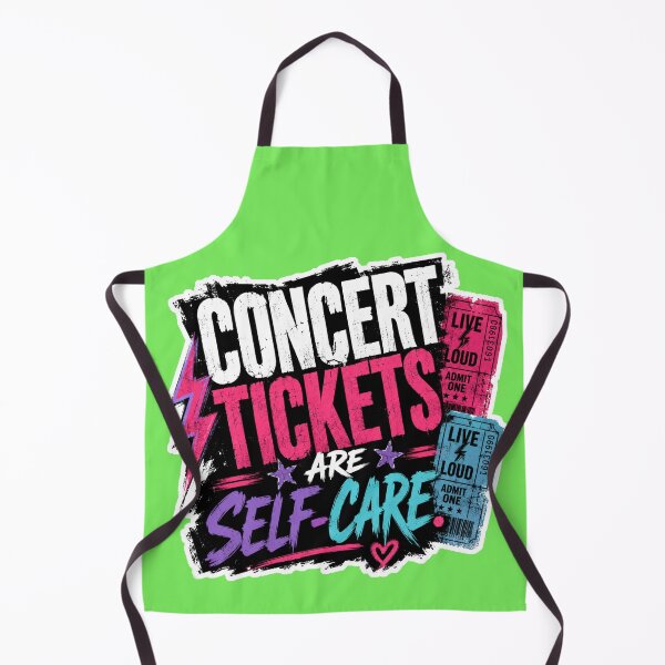 Item preview, Concert Tickets Are Self-Care Music Lover Design | Live Music & Festival Quote designed and sold by TheStephanieRome.
