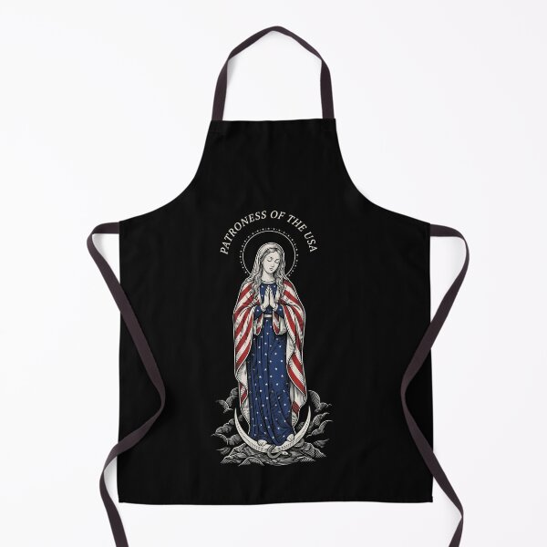 Item preview, Patroness Of The USA Patriotic Virgin Mary United States Devotion designed and sold by SofenArt.