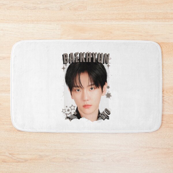 Artikelvorschau, EXOO Baekhyun Kpop Solo Artist Schwarz-Weiß-Collage Digitales Kunstporträt entworfen und verkauft von AJUNICE STUDIO.