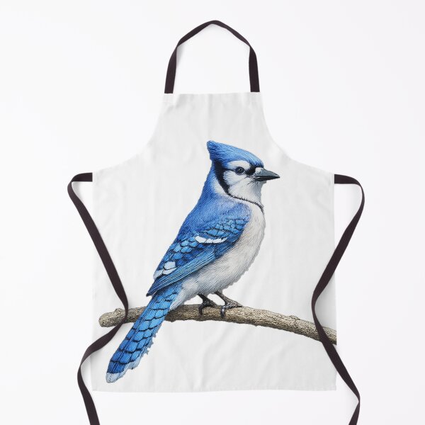 Item preview, Blue Jay on Branch – Realistic Bird Art designed and sold by Moshop08.