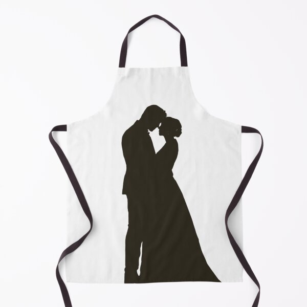 Item preview, Eternal Shadows – Gothic Couple Silhouette T-Shirt designed and sold by MerchWSzpilkach.