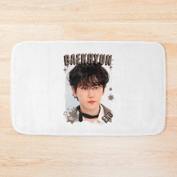 Item preview, EXOO Baekhyun Kpop Solo Artist Black and White Collage Digital Art Portrait designed and sold by AJUNICE STUDIO.
