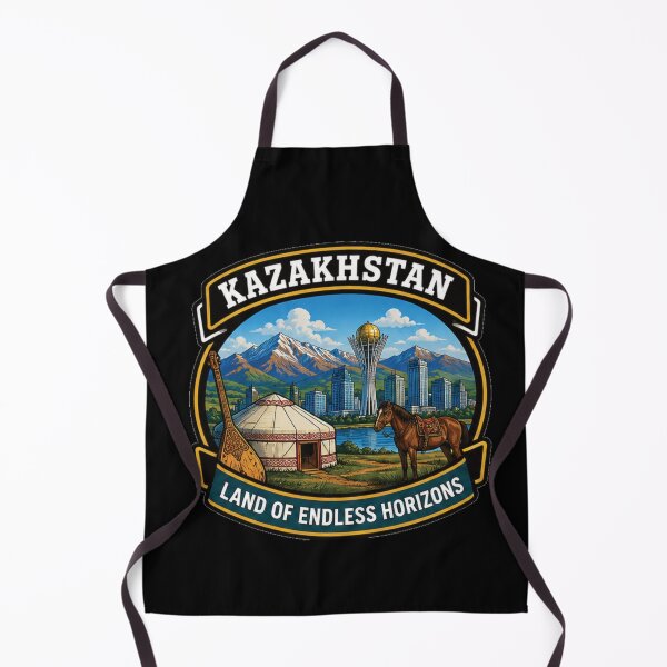 Item preview, Kazakhstan – Land of Endless Horizons designed and sold by GnuArt.