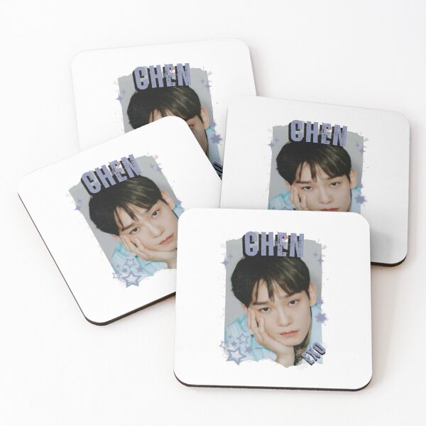 Item preview, EXOO Chen Kpop Solo Artist Black and White Collage Digital Art Portrait designed and sold by AJUNICE STUDIO.