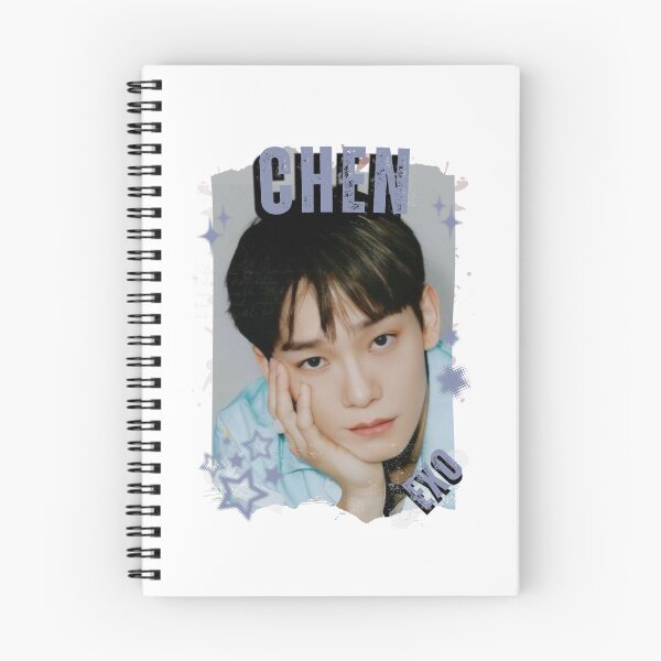 Item preview, EXOO Chen Kpop Solo Artist Black and White Collage Digital Art Portrait designed and sold by AJUNICE STUDIO.