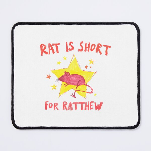 Item preview, Rat Is Short For Ratthew Funny Pet Rodent Lover Humor designed and sold by RetroMini2026.