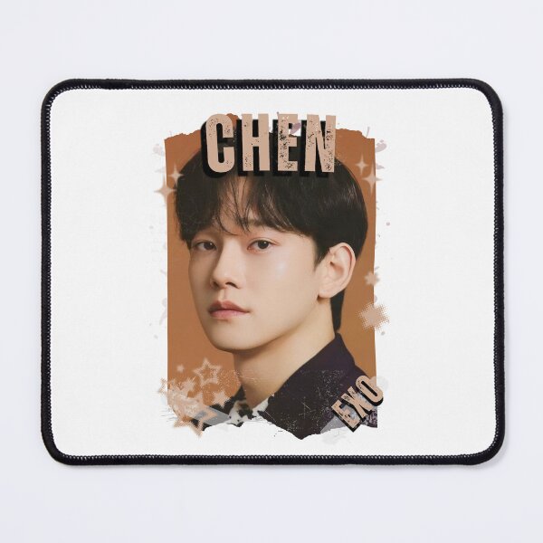 Item preview, EXOO Chen Kpop Solo Artist Black and White Collage Digital Art Portrait designed and sold by AJUNICE STUDIO.