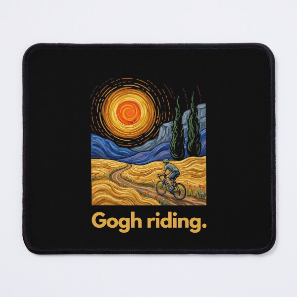 Item preview, Gogh Riding. Cyclist Van Gogh Art Painter Hobby designed and sold by SofenArt.