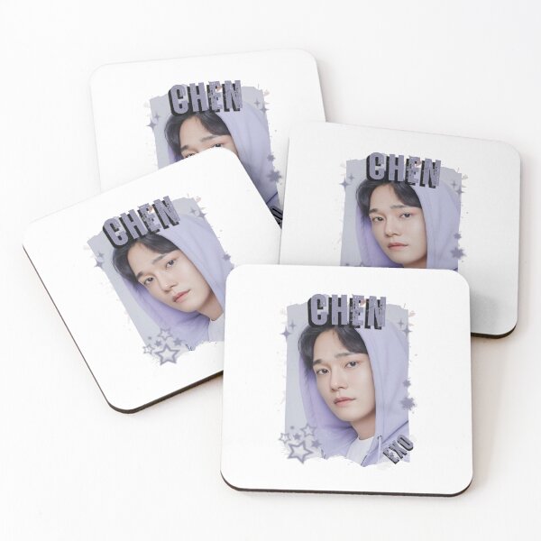 Item preview, EXOO Chen Kpop Solo Artist Black and White Collage Digital Art Portrait designed and sold by AJUNICE STUDIO.