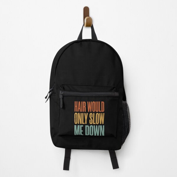 Item preview, Hair Would Only Slow Me Down Bald Funny Athlete designed and sold by SofenArt.