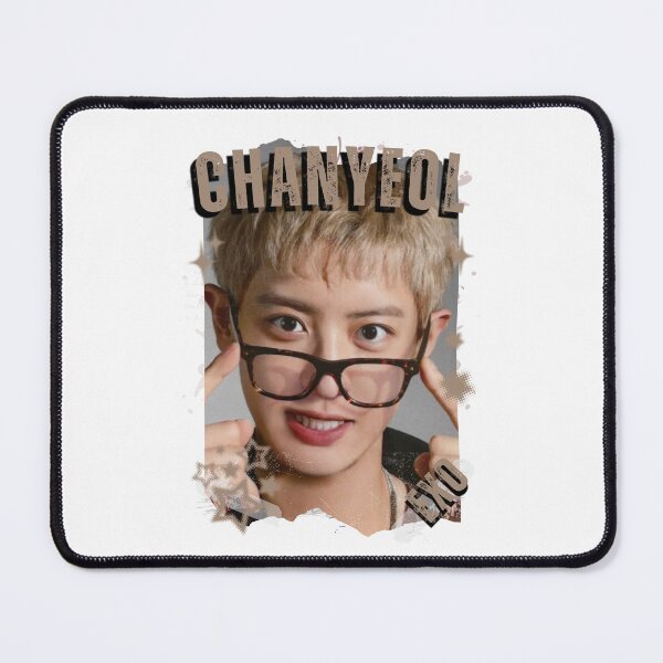 Item preview, EXOO Chanyeol Kpop Solo Artist Black and White Collage Digital Art Portrait designed and sold by AJUNICE STUDIO.