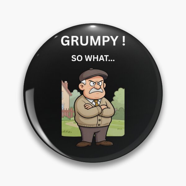 Item preview, Grumpy old man designed and sold by Irreverent-Frog.