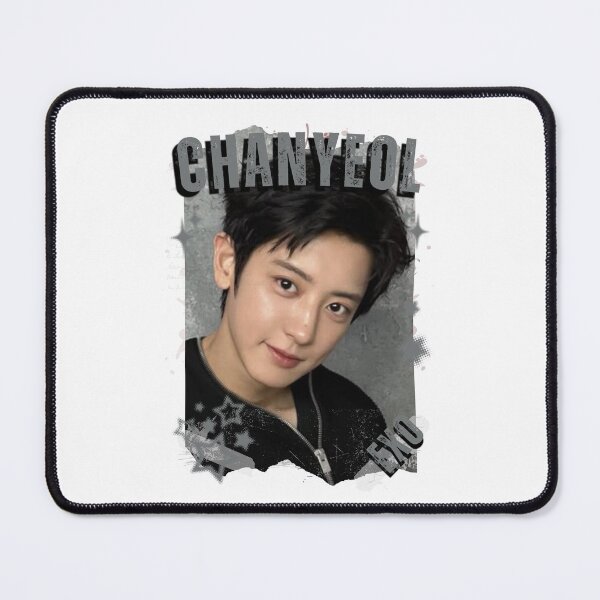 Item preview, EXOO Chanyeol Kpop Solo Artist Black and White Collage Digital Art Portrait designed and sold by AJUNICE STUDIO.
