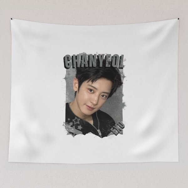 Item preview, EXOO Chanyeol Kpop Solo Artist Black and White Collage Digital Art Portrait designed and sold by AJUNICE STUDIO.