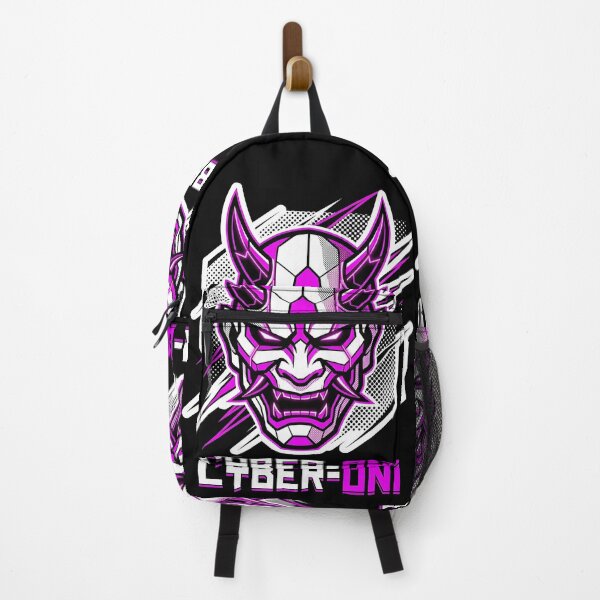 Item preview, Cyberpunk Oni Mask Japanese Demon Streetwear Graphic designed and sold by EKHOAISTORE.