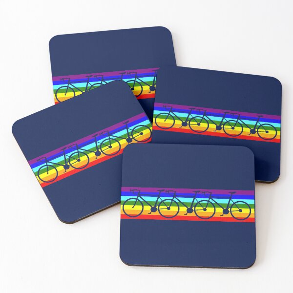 Item preview, bicycle and rainbow, traveling by bicycle is a symbol of freedom and happy running on the roads of the world. take this symbol with you! designed and sold by rikyfreestyle.