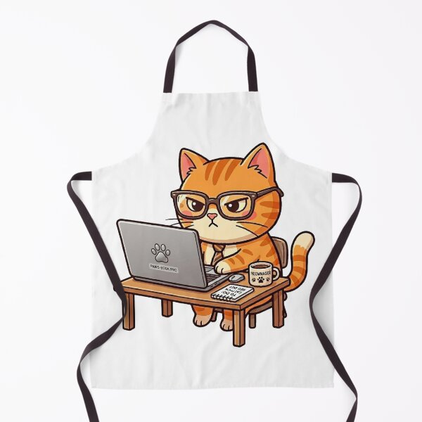 Item preview, Spreadsheet Supervisor funny Cat designed and sold by FunnyCloths.