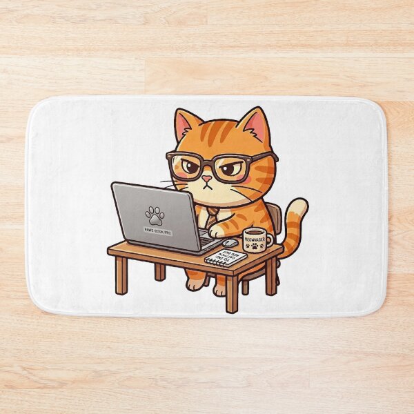 Item preview, Spreadsheet Supervisor funny Cat designed and sold by FunnyCloths.