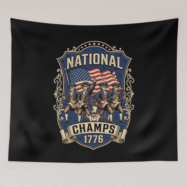 Item preview, National Champs 1776 American Patriot Independence History designed and sold by SofenArt.