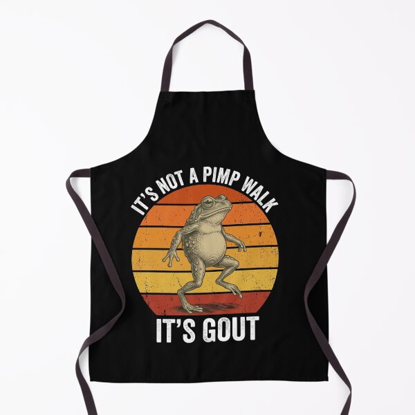 Item preview, It's Not A Pimp Walk It's Gout Funny Medical Condition Humor designed and sold by SofenArt.