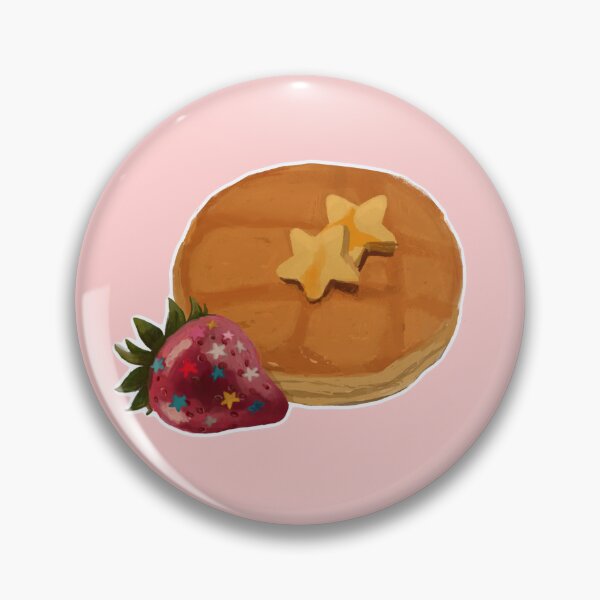 Item preview, Fluffy Star Pancake Sticker designed and sold by WembleyDraws.