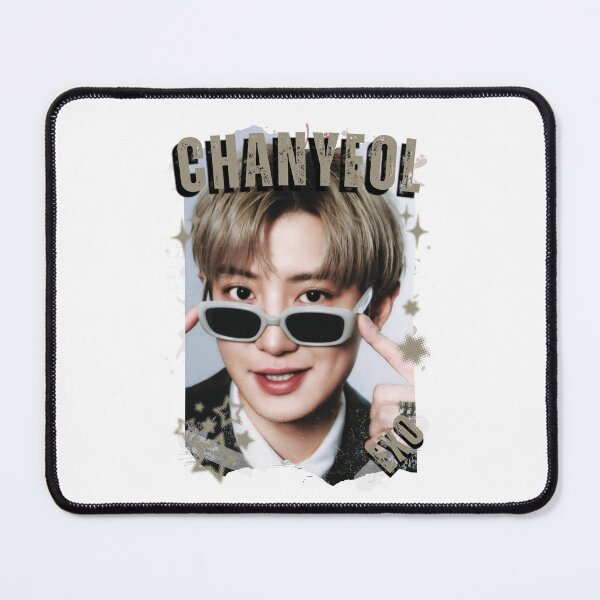 Item preview, EXOO Chanyeol Kpop Solo Artist Black and White Collage Digital Art Portrait designed and sold by AJUNICE STUDIO.