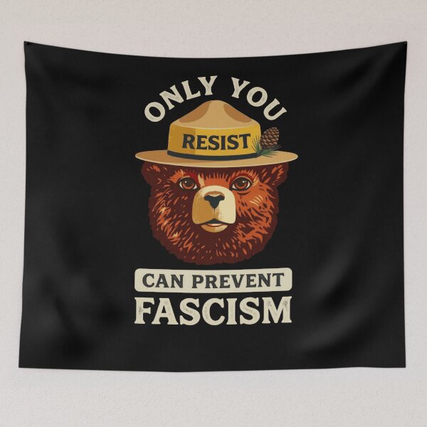 Item preview, Only You Resist Can Prevent Fascism Political Activism Anti Fascist designed and sold by RetroMini2026.