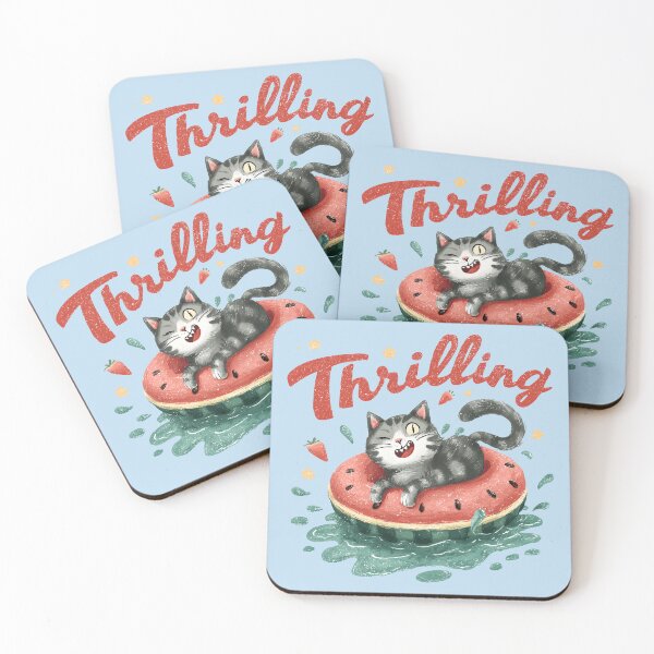 Item preview, Thrilling Cat  designed and sold by Whereiskim.