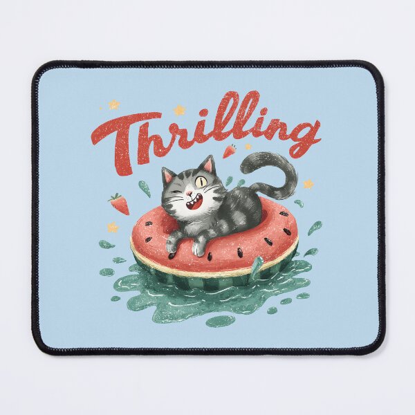 Item preview, Thrilling Cat designed and sold by Whereiskim.