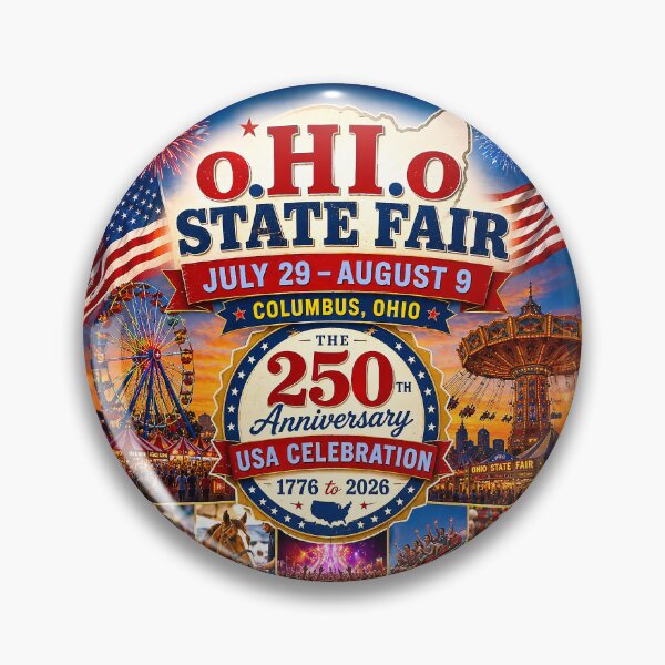Item preview, o.HI.o  State Fair - Celebration 250th USA Anniversary 1776 to 2026 designed and sold by DBM Photo Art 1.