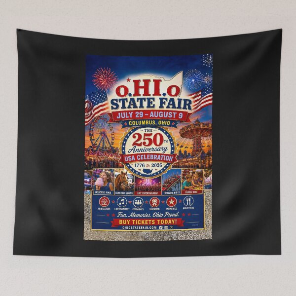 Item preview, o.HI.o  State Fair - Celebration 250th USA Anniversary 1776 to 2026 designed and sold by DBM Photo Art 1.