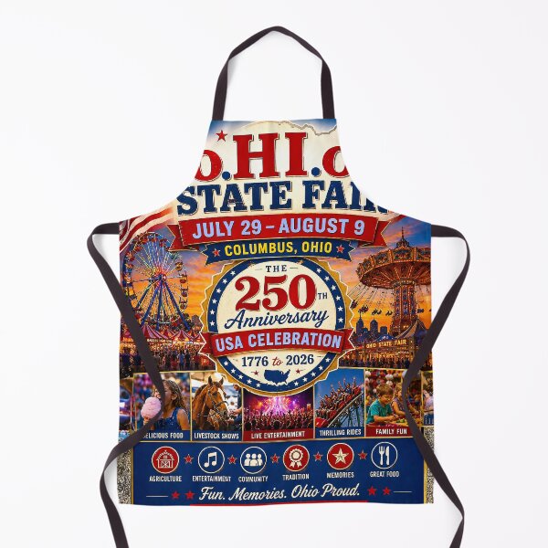 Item preview, o.HI.o State Fair - Celebration 250th USA Anniversary 1776 to 2026 designed and sold by DBM Photo Art 1.