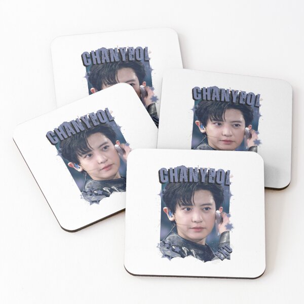 Item preview, EXOO Chanyeol Kpop Solo Artist Black and White Collage Digital Art Portrait designed and sold by AJUNICE STUDIO.