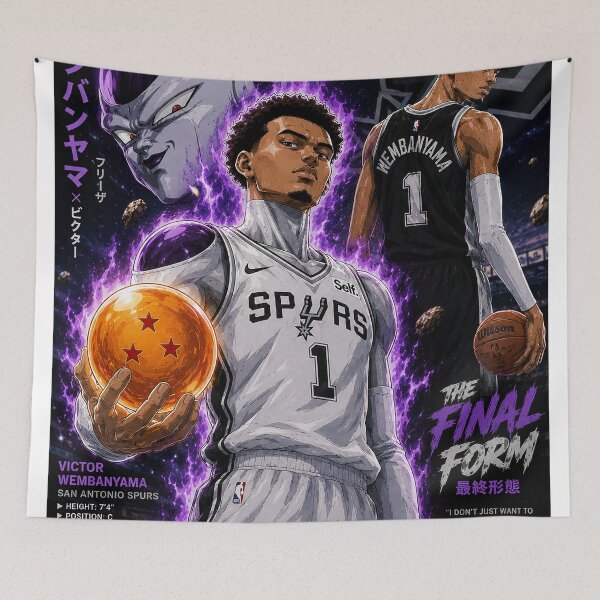 Item preview, Victor Wembanyama - The Alien - San Antonio Spurs designed and sold by the-mischievous.