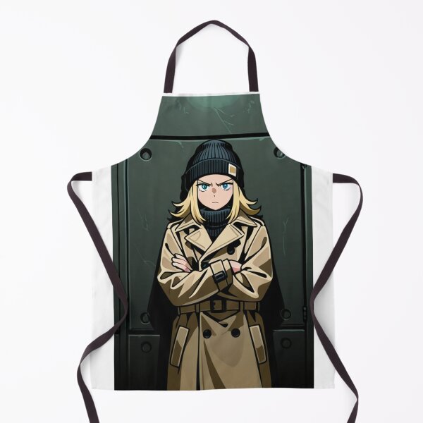 Item preview, Fashion - Man in Brown Trench Coat Beanie Streetwear Anime Variant 2 designed and sold by AnimeShin.