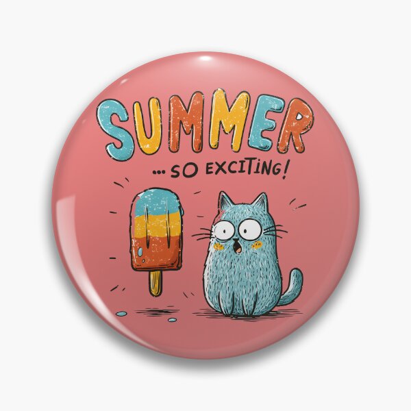 Item preview, Summer So Exciting Cat designed and sold by Whereiskim.