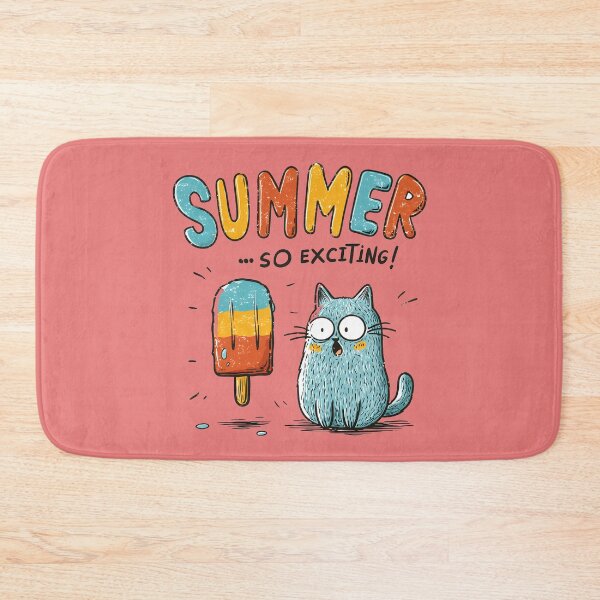 Item preview, Summer So Exciting Cat designed and sold by Whereiskim.