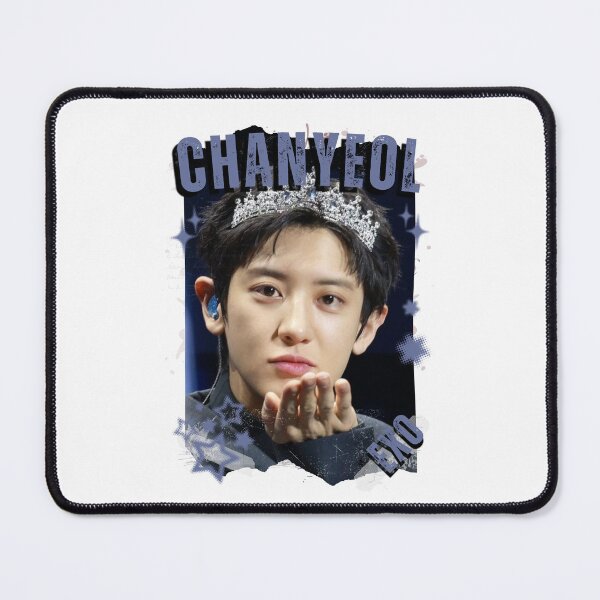 Item preview, EXOO Chanyeol Kpop Solo Artist Black and White Collage Digital Art Portrait designed and sold by AJUNICE STUDIO.
