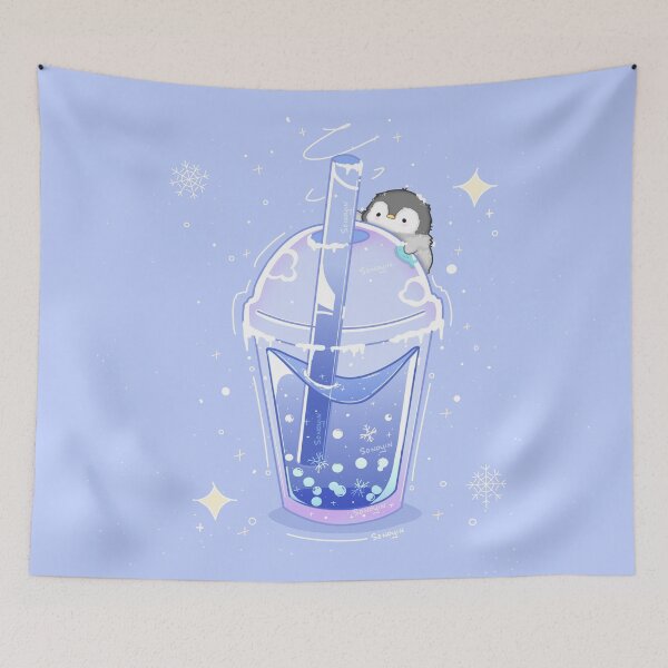 Item preview, Penguin Boba-Tea designed and sold by Sonoyin.