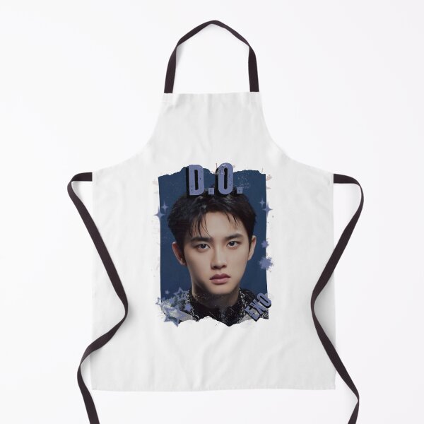 Item preview, EXOO D.O Kpop Solo Artist Black and White Collage Digital Art Portrait designed and sold by AJUNICE STUDIO.