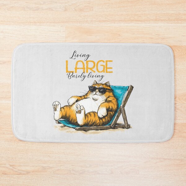 Item preview, Living Large Barely Living designed and sold by Whereiskim.