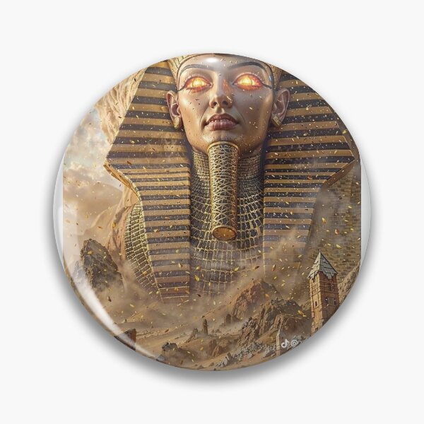 Item preview, Vintage Egyptian Pharaoh designed and sold by Revoraa.