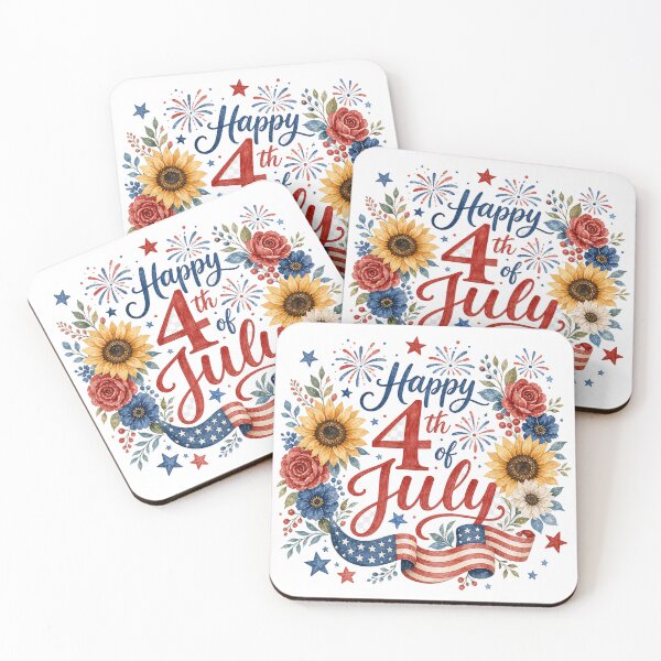 Item preview, Happy 4th Of July  designed and sold by StainedChapters.