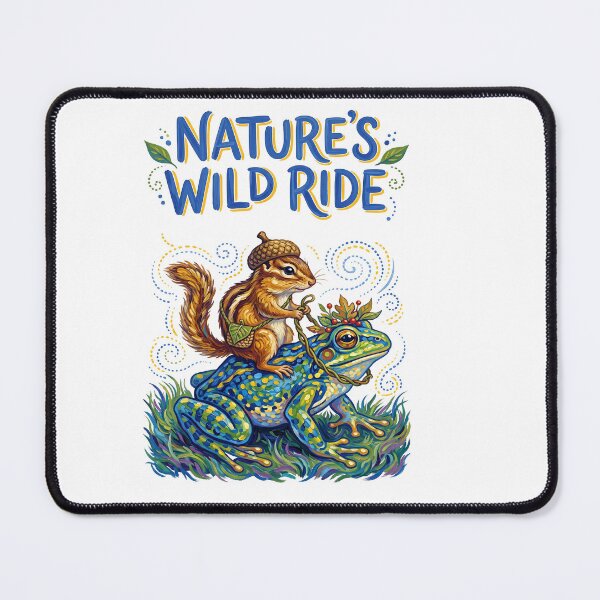 Item preview, Nature's Wild Ride Squirrel Adventure designed and sold by TeeARTHY.