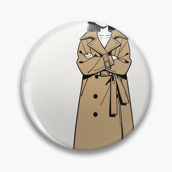 Item preview, Fashion - Man in Brown Trench Coat Beanie Streetwear Anime designed and sold by AnimeShin.