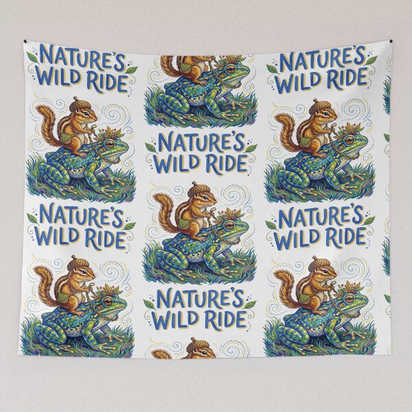 Item preview, Nature's Wild Ride Squirrel Adventure designed and sold by TeeARTHY.