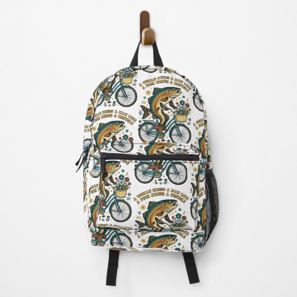 Item preview, Fish Needs A Bicycle designed and sold by TeeARTHY.