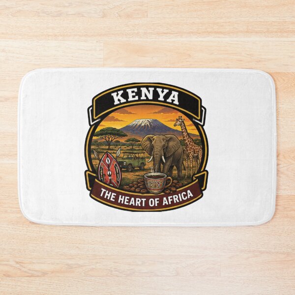 Item preview, Kenya – Heart of the Safari World designed and sold by GnuArt.