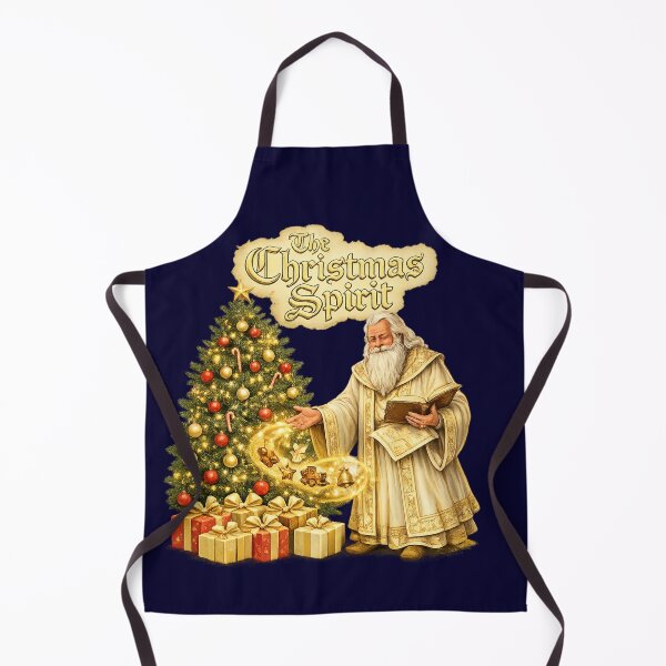 Item preview, The Christmas Spirit Vintage Santa Magic Holiday Design designed and sold by Log77.