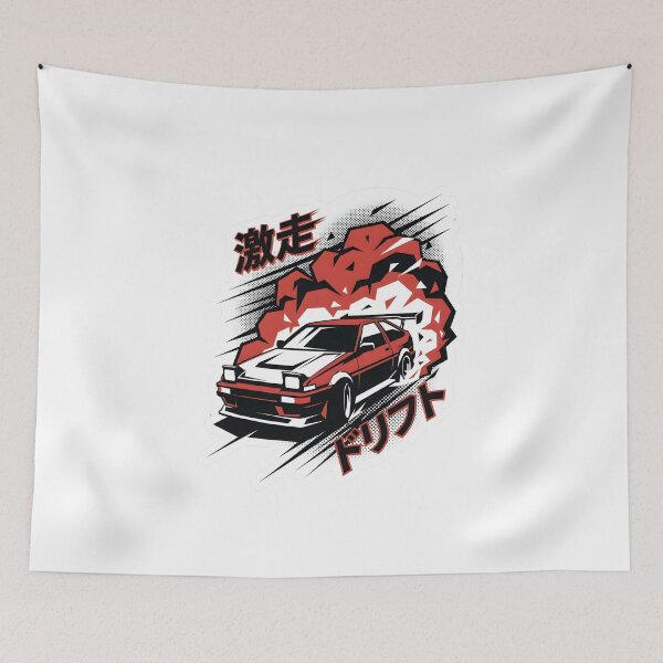 Item preview, Retro 90s JDM Drift Car Street Racing Manga Graphic designed and sold by EKHOAISTORE.